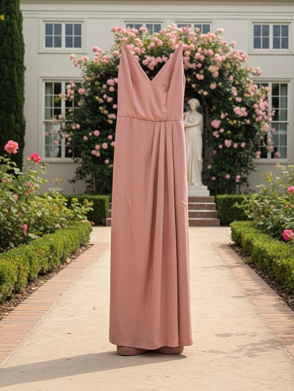 Dusty Rose Maxi Dress